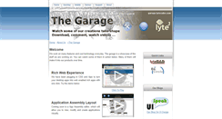 Desktop Screenshot of garage.lytecube.com