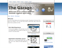 Tablet Screenshot of garage.lytecube.com